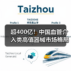 超400亿！中国血管介入类高值器械市场格局如何？（图1）