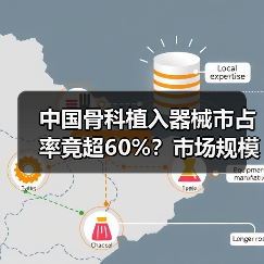 中国骨科植入器械市占率竟超60%？市场规模超300亿（图2）