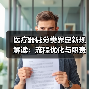 医疗器械分类界定新规解读:流程优化与职责明确(图3) 医疗器械分类界定新规解读:流程优化与职责明确(图3)