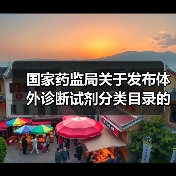 国家药监局关于发布体外诊断试剂分类目录的公告(图4) 国家药监局关于发布体外诊断试剂分类目录的公告(图4)