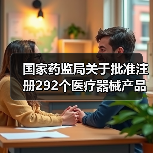 国家药监局关于批准注册292个医疗器械产品的公告(图1) 国家药监局关于批准注册292个医疗器械产品的公告(图1)
