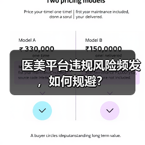 医美平台违规风险频发,如何规避?(图2) 医美平台违规风险频发,如何规避?(图2)