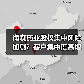 海森药业股权集中风险加剧?客户集中度高埋雷(图2) 海森药业股权集中风险加剧?客户集中度高埋雷(图2)