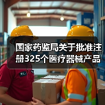 国家药监局关于批准注册325个医疗器械产品的公告（图1）