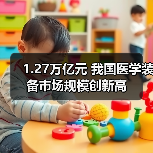 1.27万亿元 我国医学装备市场规模创新高(图4) 1.27万亿元 我国医学装备市场规模创新高(图4)