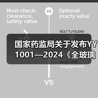 国家药监局关于发布YY 1001—2024《全玻璃注射器》等20项医疗器械行业标准的公告(图4) 国家药监局关于发布YY 1001—2024《全玻璃注射器》等20项医疗器械行业标准的公告(图4)