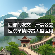 四部门发文：严禁公立医院举债购置大型医用设备（图1）