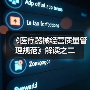 《医疗器械经营质量管理规范》解读之二（图1）