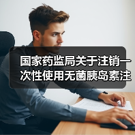 国家药监局关于注销一次性使用无菌胰岛素注射器 带针医疗器械注册证书的公告(图2) 国家药监局关于注销一次性使用无菌胰岛素注射器 带针医疗器械注册证书的公告(图2)