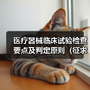 医疗器械临床试验检查要点及判定原则（征求意见稿）（图1）
