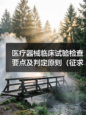 医疗器械临床试验检查要点及判定原则（征求意见稿）（图2）