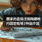 国家药监局注销胸腰椎内固定板等2种医疗器械注册证,原因曝光!(图1) 国家药监局注销胸腰椎内固定板等2种医疗器械注册证,原因曝光!(图1)