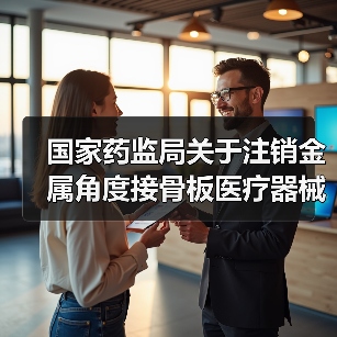 国家药监局关于注销金属角度接骨板医疗器械注册证书的公告(图1) 国家药监局关于注销金属角度接骨板医疗器械注册证书的公告(图1)