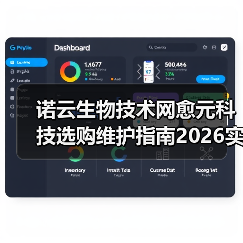 诺云生物技术网愈元科技选购维护指南2026实用手册(图1) 诺云生物技术网愈元科技选购维护指南2026实用手册(图1)